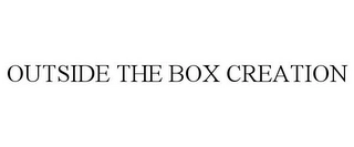 OUTSIDE THE BOX CREATION Trademark Image