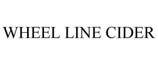 WHEEL LINE CIDER Trademark Image