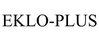 EKLO-PLUS Trademark Image