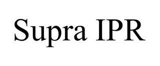 SUPRA IPR Trademark Image