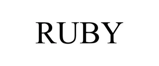 RUBY Trademark Image