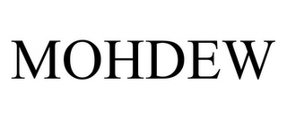 MOHDEW Trademark Image