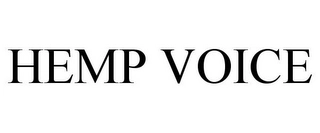 HEMP VOICE Trademark Image