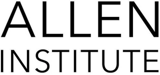ALLEN INSTITUTE Trademark Image