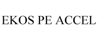 EKOS PE ACCEL Trademark Image