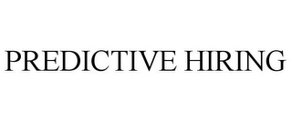 PREDICTIVE HIRING Trademark Image