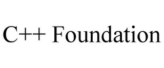 C++ FOUNDATION Trademark Image