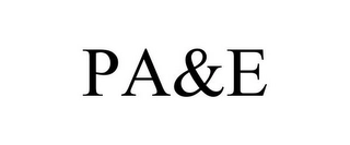 PA&E Trademark Image