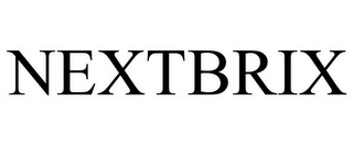 NEXTBRIX Trademark Image