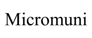 MICROMUNI Trademark Image