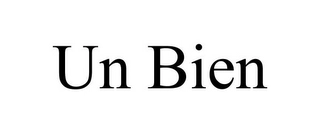 UN BIEN Trademark Image