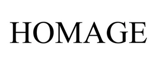 HOMAGE Trademark Image