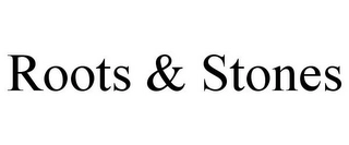 ROOTS & STONES Trademark Image