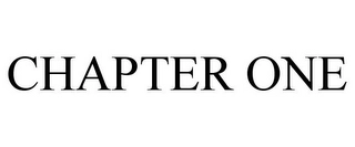 CHAPTER ONE Trademark Image