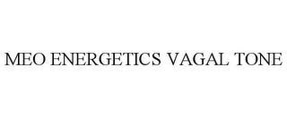 MEO ENERGETICS VAGAL TONE Trademark Image