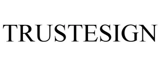TRUSTESIGN Trademark Image