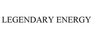 LEGENDARY ENERGY Trademark Image