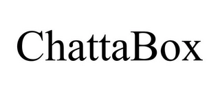 CHATTABOX Trademark Image