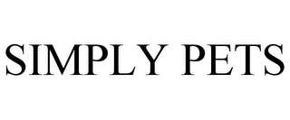 SIMPLY PETS Trademark Image