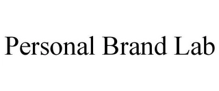 PERSONAL BRAND LAB Trademark Image