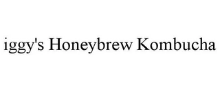 IGGY'S HONEYBREW KOMBUCHA Trademark Image