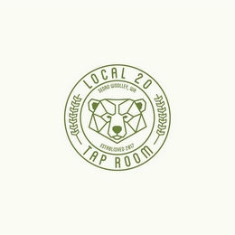 LOCAL 20 TAP ROOM SEDRO WOOLLEY, WA ESTABLISHED 2017 Trademark Image