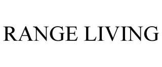 RANGE LIVING Trademark Image