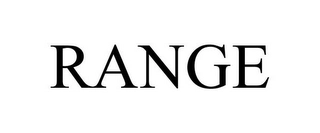 RANGE Trademark Image