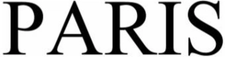 PARIS Trademark Image