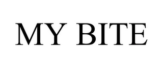 MY BITE Trademark Image