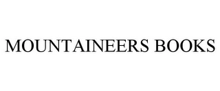 MOUNTAINEERS BOOKS Trademark Image