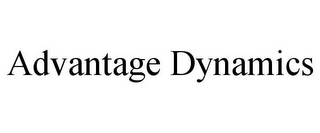 ADVANTAGE DYNAMICS Trademark Image