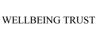WELLBEING TRUST Trademark Image