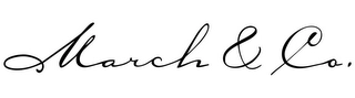 MARCH & CO. Trademark Image