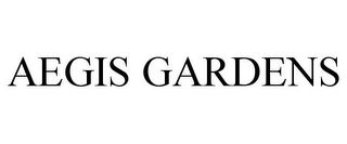 AEGIS GARDENS Trademark Image