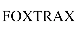 FOXTRAX Trademark Image