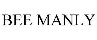 BEE MANLY Trademark Image