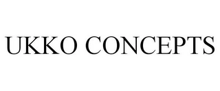 UKKO CONCEPTS Trademark Image