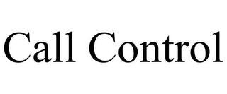 CALL CONTROL Trademark Image
