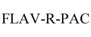 FLAV-R-PAC Trademark Image