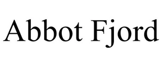 ABBOT FJORD Trademark Image