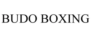 BUDO BOXING Trademark Image