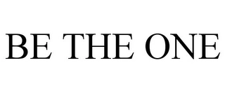 BE THE ONE Trademark Image