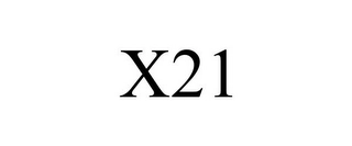 X21 Trademark Image