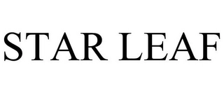 STAR LEAF Trademark Image