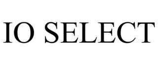 IO SELECT Trademark Image