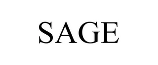 SAGE Trademark Image
