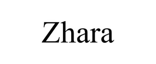 ZHARA Trademark Image