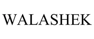 WALASHEK Trademark Image