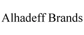 ALHADEFF BRANDS Trademark Image